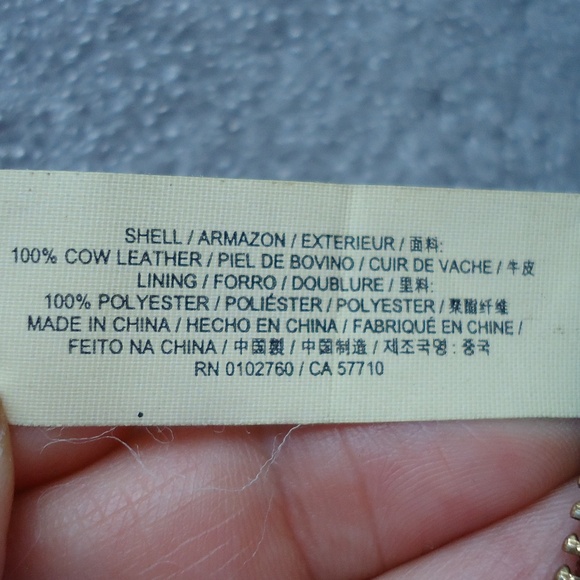 Kate Spade Cobble Hill Bee Burgundy Red Pebbled Leather Wristlet J183 - Picture 10 of 12